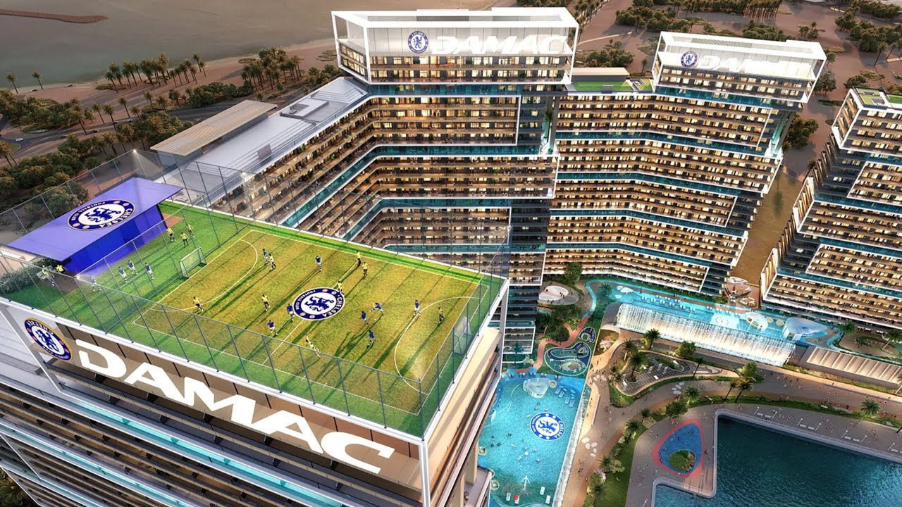 Chelsea FC Unveils Plans for World's First Football Themed Residences in Dubai