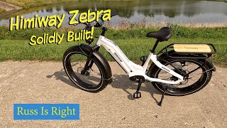 Himiway Zebra StepThru  Good For Seniors and More?  Review and Test Ride