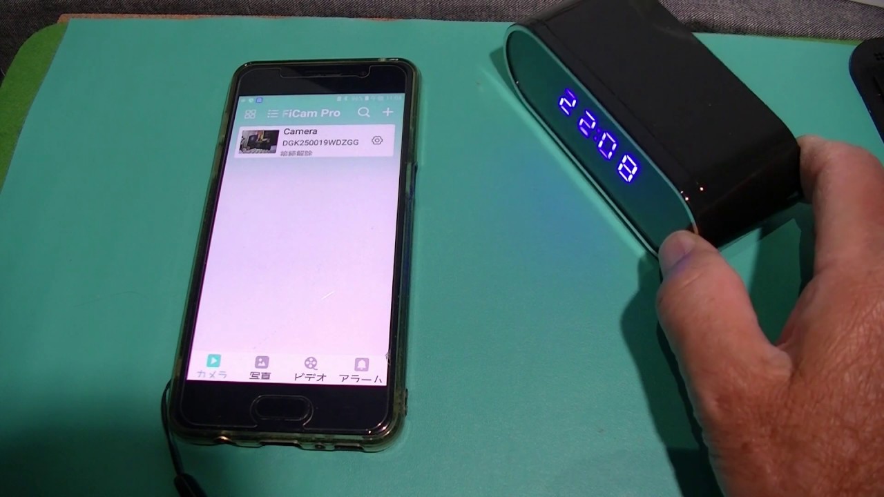 防犯 最新型 置き時計型 Wifi 防犯カメラ 1080p超高画質 Wifi対応 遠隔監視 暗視録画 動体検知 Tangmi Youtube