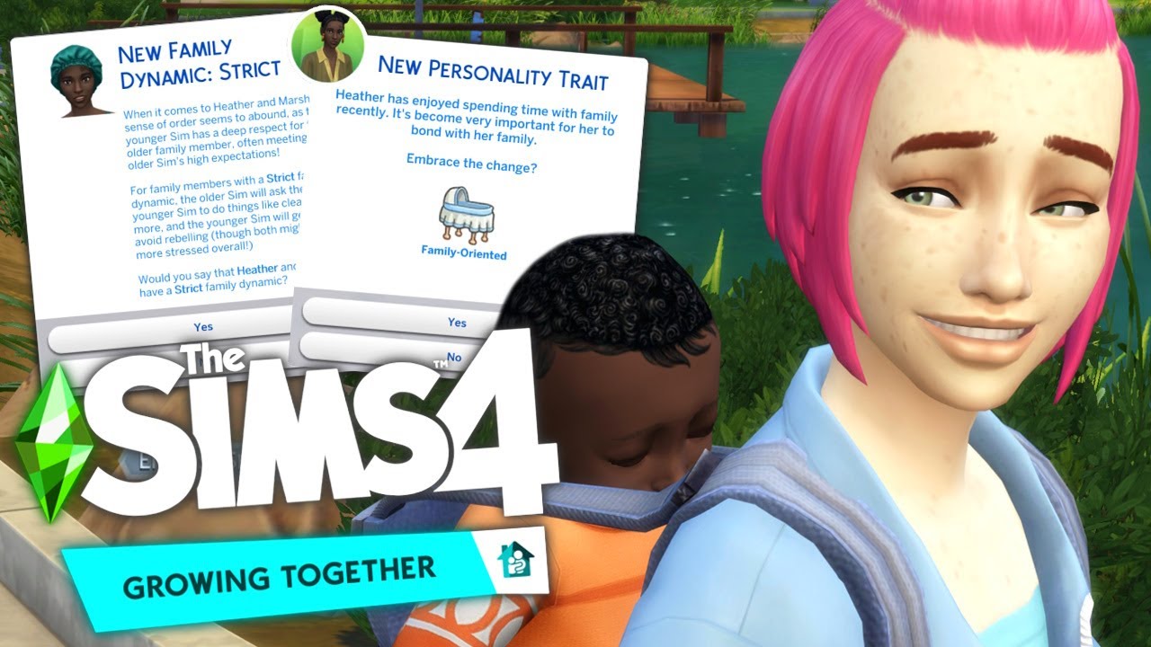 Sims 4 Growing Together Gameplay the family pack we've been dreaming