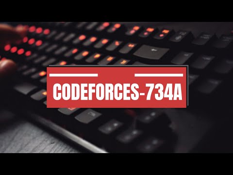 Codeforces 734A - Anton and Danik (Bangla)