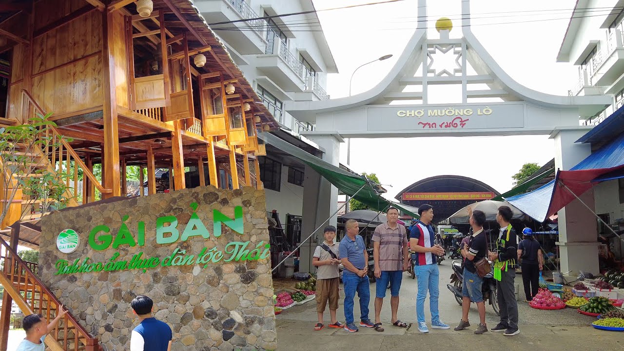 Đi chợ Mường Lò Yên Bái - Khám Phá Nhà Sàn A Tú Gái Bản