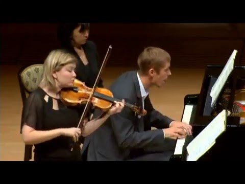 Alina Ibragimova & Cédric Tiberghien - extract from Mozart sonata for piano and violin KV379