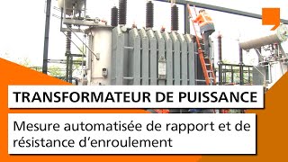 Mesure Automatisée De Rapport Et De Résistance Denroulement