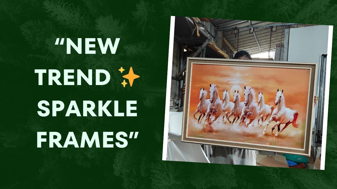 Transform Your Gift Shop with Sparkle Poster Frames.Fast-Selling & Trendy Item for Gift Stores.