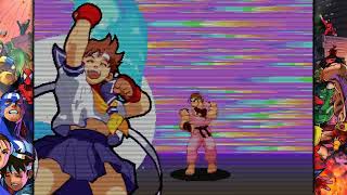 MARVEL SUPERHEROES VS STREET FIGHTER: RYU & SAKURA ARCADE MODE COMPLETION #MARVEL #SF6 #GAMEPLAY