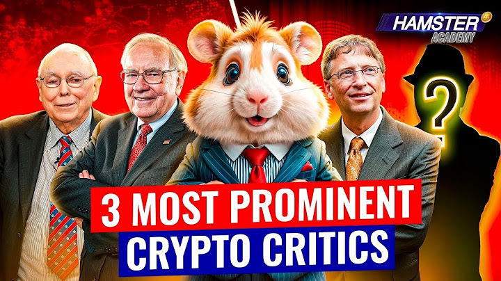 3 Most Famous Crypto Skeptics: Buffett, Gates, Munger ⚡️ Hamster Academy