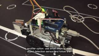 Parallax Shield Bot Line Following Video