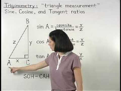 Sine Cosine Tangent - SOHCAHTOA - MathHelp.com