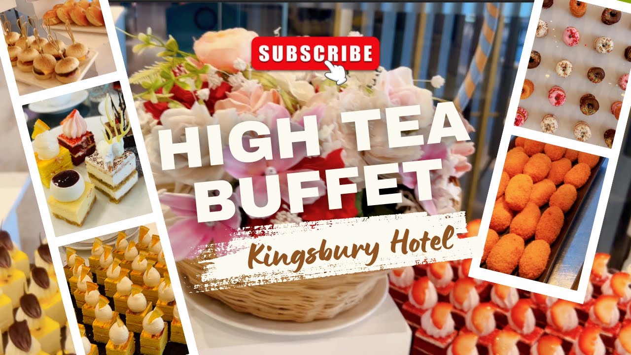 Epic Kingsbury High Tea: මෙච්චර Sweets UNLIMITED! Full Review ✨