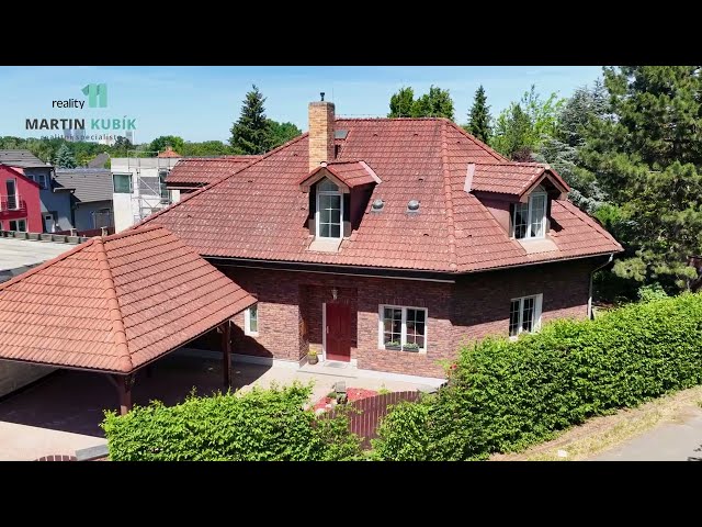 Rodinné sídlo Praha 4 Lhotka, přes 400 m², Velký RD v Praze,  video velkého domu na prodej