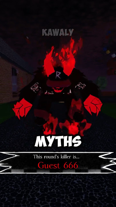 The Story of Guest 666.. [Forsaken and Myth] #roblox #forsaken