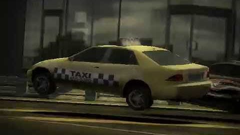 nfs most wanted razor hates taxis