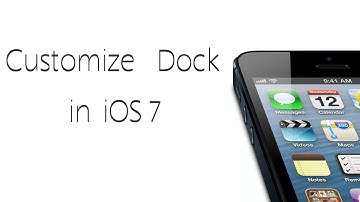 Customize Dock Appearance in iOS 7 (NO JAILBREAK)