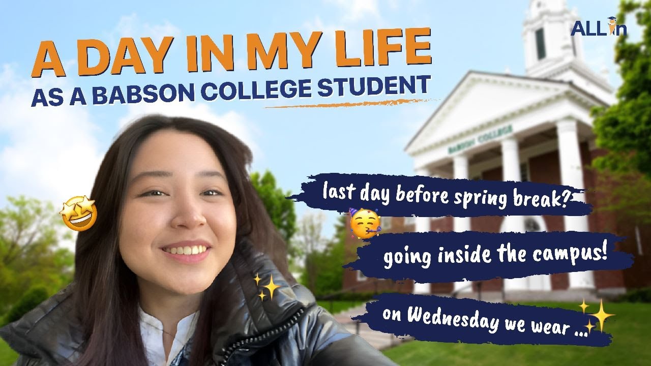 LIVING AND STUDYING AS A FIRSTYEAR BABSON STUDENT! A VLOG BY NICOLE