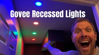 Govee 6 In Recessed RGBWW Lights - Full Unboxing Install and Review screenshot 2