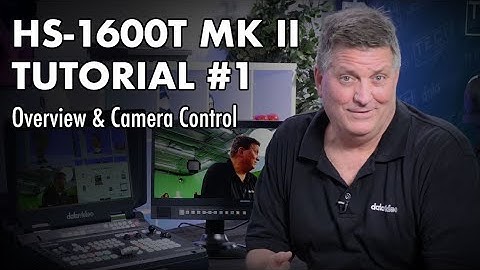 HS 1600T Mark II Tutorial 1 | Overview and Camera Control