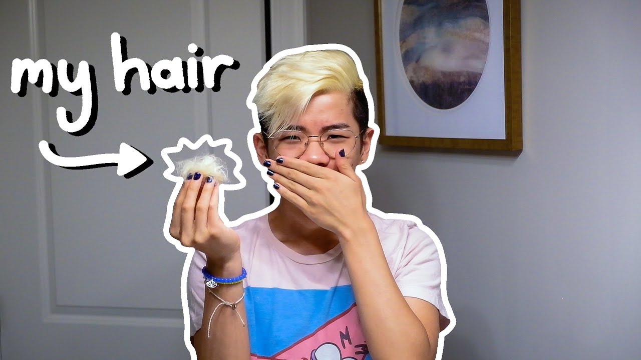 So, my hair is falling out from bleach. - YouTube