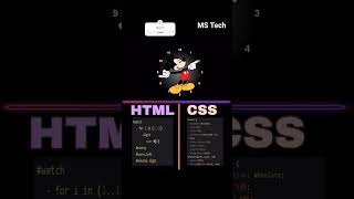 CSS Animation Clock #shorts
