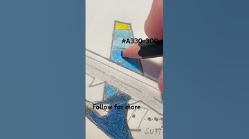 What is your favorite a330 livery?? #airbus #art #drawing #aviation #a330 #a333 #lufthansa #discover