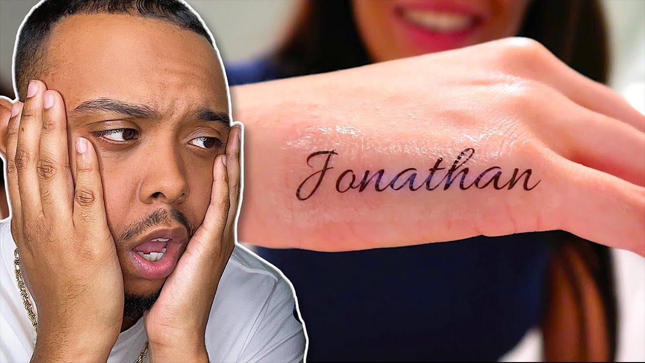 I GOT HIS NAME TATTOOED ON ME PRANK!! **GONE WRONG** YouTube