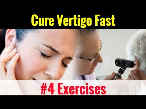 Exercises To Cure Vertigo Fast - Natural Remedies To Treat Vertigo At Home