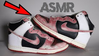 The BETTER way to Repaint the Jason Voorhees SB Dunk | ASMR