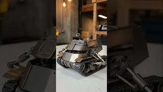 Tiny Steam Tank Transforms IRL 🛡️⚙️ | Mechanical War Machine