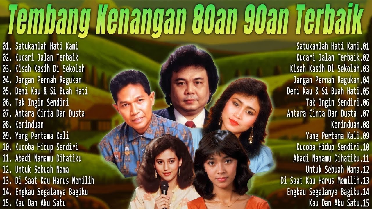 Tembang Kenangan 80-90an Paling Melegenda | Lagu Lawas Sepanjang Masa Bikin Nostalgia