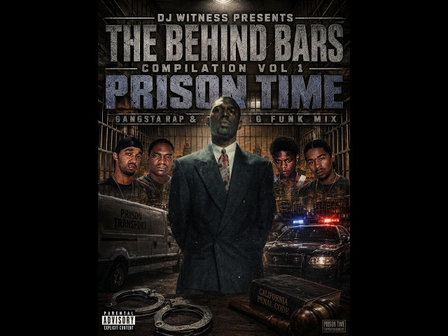 G-Funk/Gangsta Rap Mix - Behind Bars Compilation Vol. 1 Prison