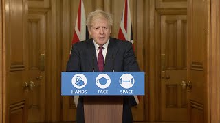 British PM: We cannot continue with Christmas as planned