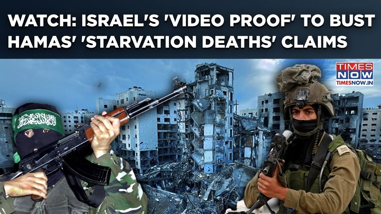 Hamas' Gaza 'Starvation Deaths' Lie Busted? Israel Shares Clinching Video Proof Of 900+ Aid Trucks