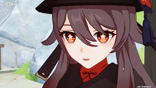 Hu Tao Is Afraid Of Slimes?