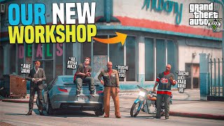 YOUSUF & JIMMY'S NEW WORKSHOP | GTA 5 GAMEPLAY