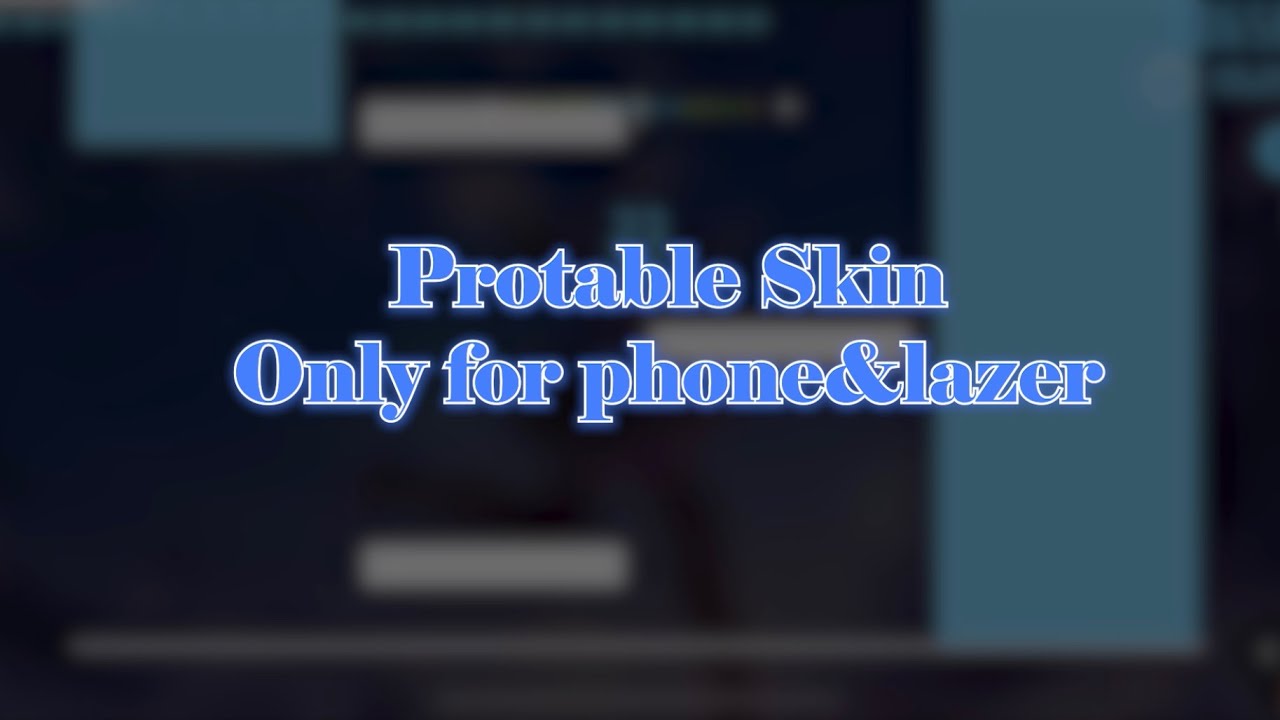 [Osu!mania skin] Protable Skin(Only for phone &lazer)preview