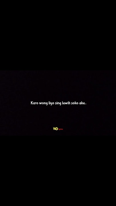 PISAH - WORO WIDOWATI SPEED UP #worowidowati #cover #laguviral #shorts #liriklagu #pisah #guyonwaton