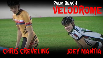 Olympians Joey Mantia and Chris Creveling Skating The Velodrome In Palm Beach At Brian Piccolo Park
