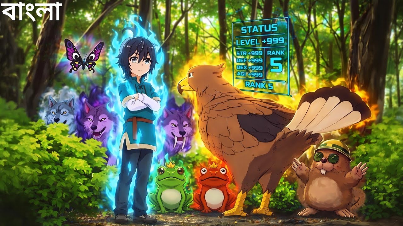 (1-8) ৩৫বছরের প্রো-গেমার পুনর্জন্ম নিয়ে হলো ৮ বছরের বাচ্চা! সাথে 999 Rank Power | Anime Bengali