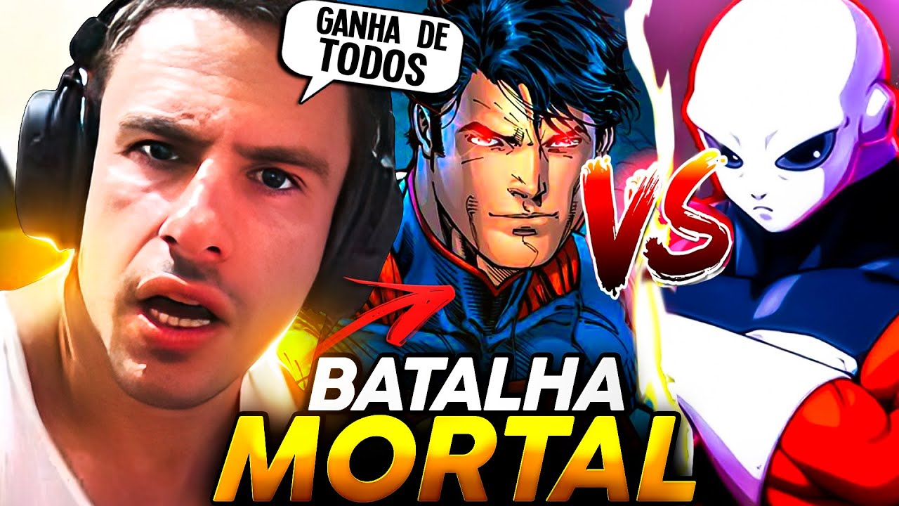 SUPER XANDÃO REAGINDO A JIREN vs SUPERMAN REINO DO AMANHÃ - BATALHA MORTAL