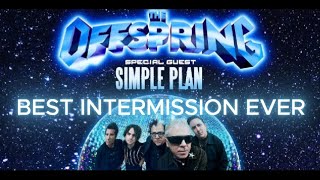 The Offspring Build Up Intermission Supercharged Worldwide Tour Dublin 12th Nov 2025 #kisscam