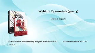 Incomedia WebSite X5 – Button objects