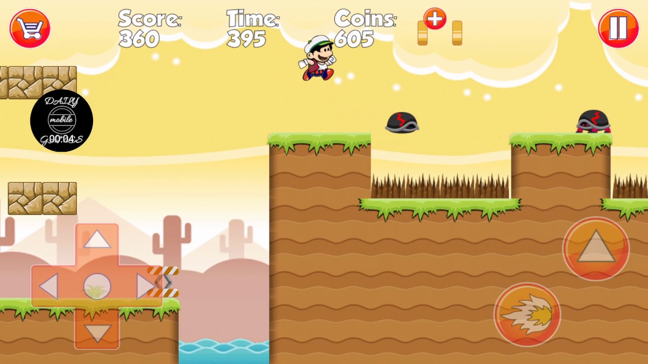 Nob's World Level 49 Super Mario Run like game YouTube