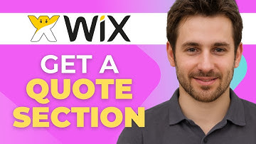 How to Add a Get a Quote Section in Wix Website
