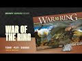 War of the ring 2p teaching playthrough  roundtable by heavy cardboard