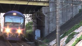 485系華　金山駅通過(警笛+ミュージックホーン付き)