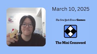 Datos NYT Mini Crossword | March 10, 2025 Guía