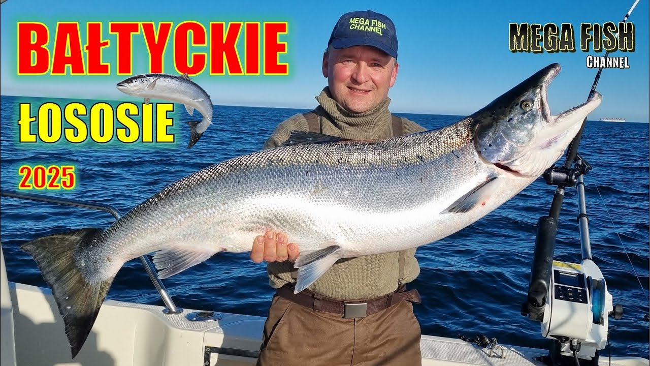 BAŁTYCKI ŁOSOŚ 2025. TROLLING MORSKI. PRAWDZIWA MĘSKA PRZYGODA. MEGA RYBY!!!