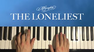 Video thumbnail of "Måneskin - The Loneliest (Piano Tutorial Lesson)"