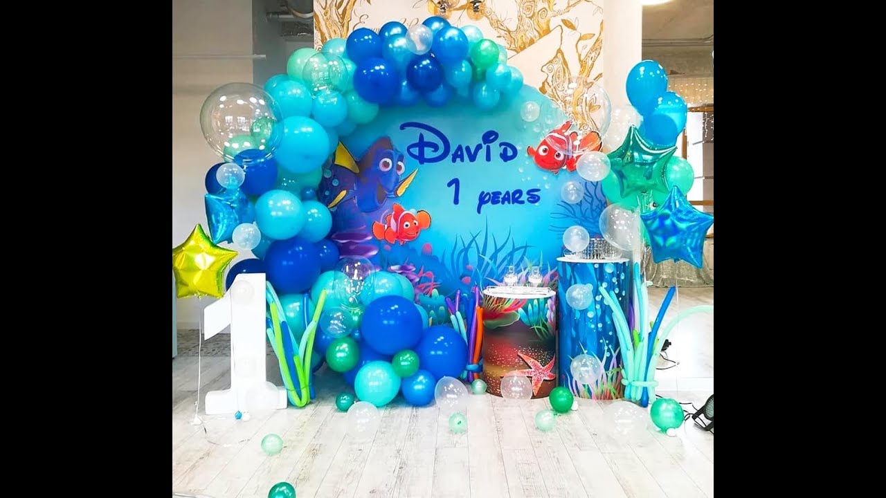 Temática de Buscando a Nemo 🐠🐟🐬🐋🐳🐠🐟🐡🐙