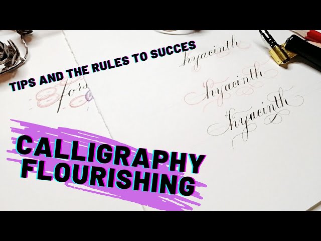 How to Learn Calligraphy (or Fancy Writing) – Mustard Seed Training